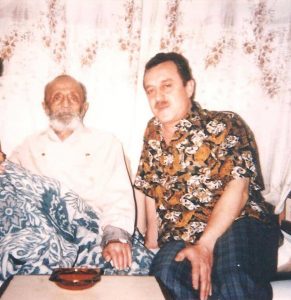 أوسمان صبري مع ابنه هوشنك 1993/3/24